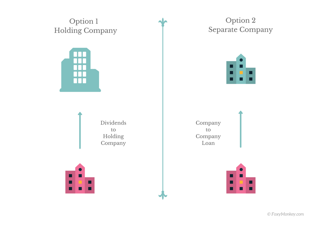 tax structures for investing the company cash